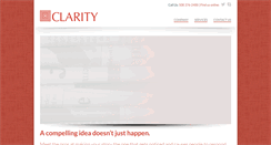 Desktop Screenshot of claritygroup.com